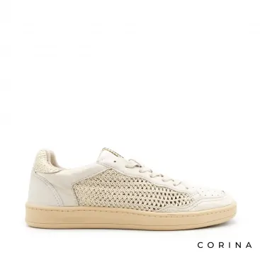 zapatilla beige corina
