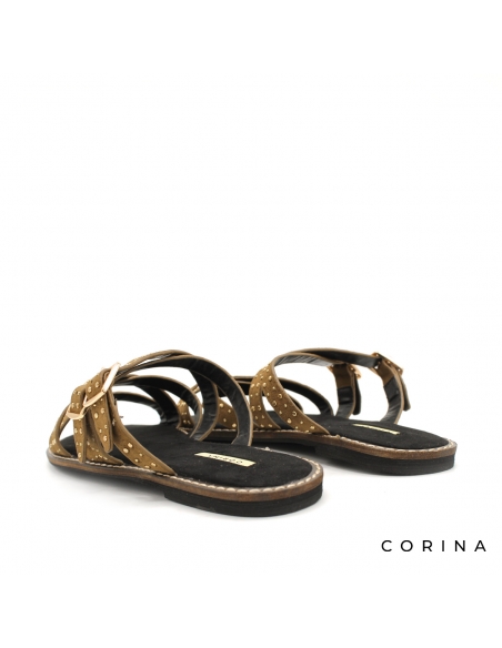 sandalias tachuelas mujer