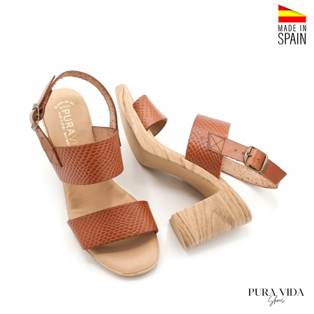 Sandalia tacon planta gel