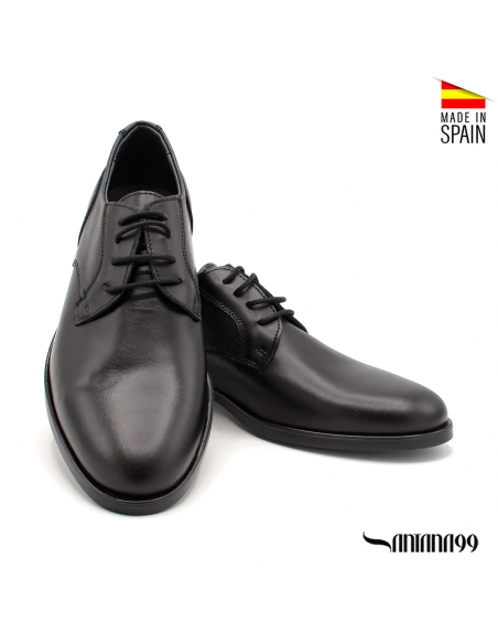 ZAPATOS TRAJE CORDONES NEGROS