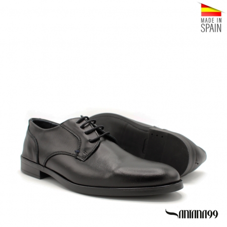 ZAPATOS TRAJE NEGROS PIEL