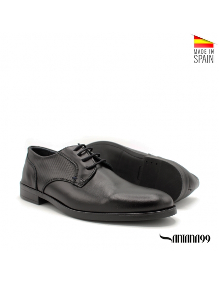 ZAPATOS TRAJE NEGROS PIEL