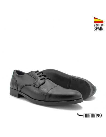 zapatos de vestir negros hombre