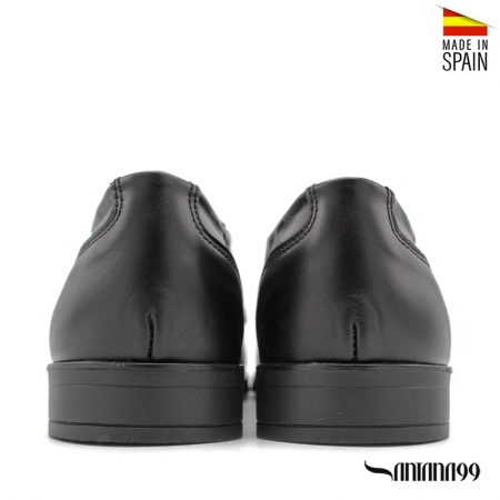 zapato blucher hombre negro