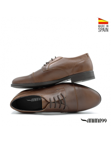 zapato vestir hombre punta partida