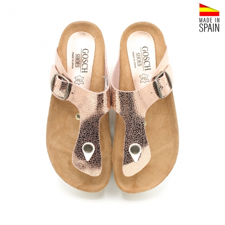 Sandalia dedo plataforma champang TG