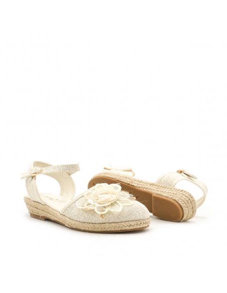 Esparto Niña Alpargatas Niu00f1as: Estilo Para Ceremonias En