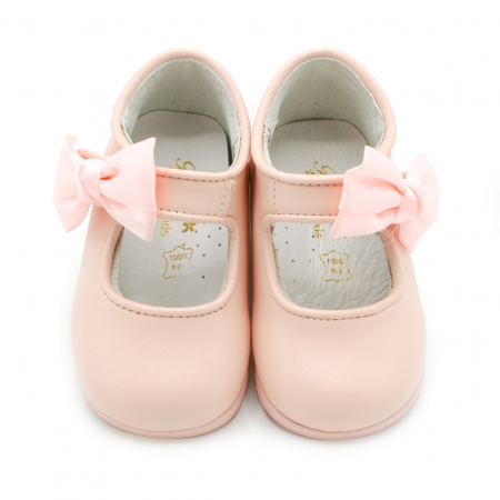 merceditas piel rosa niñas