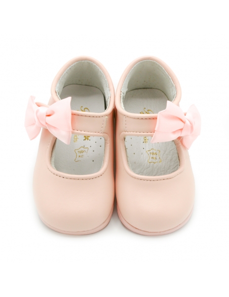 merceditas piel rosa niñas