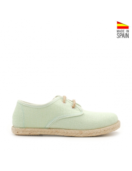 blucher lino verde agua