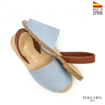 menorquinas azul celeste