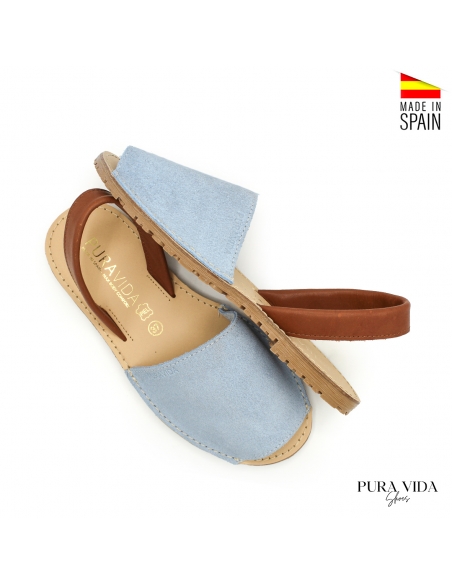 menorquinas azul celeste