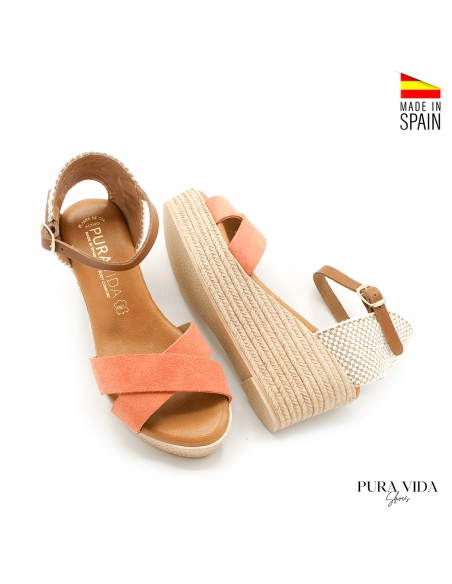 sandalias con cuñas