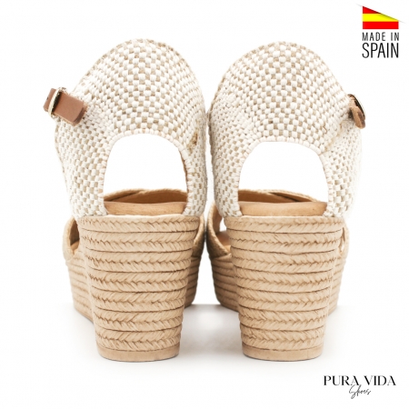 sandalias de esparto cuña