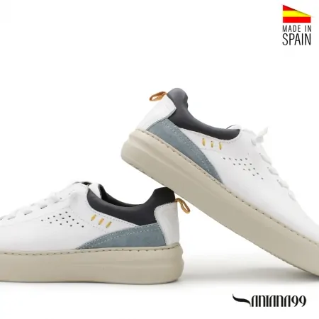 zapato blanco hombre casual