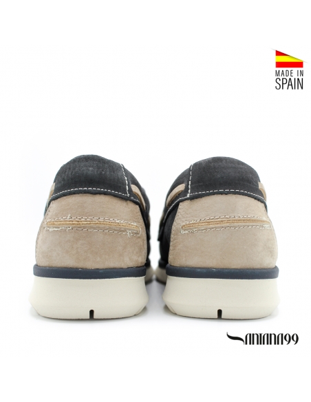 zapatos piel nobuck hombre