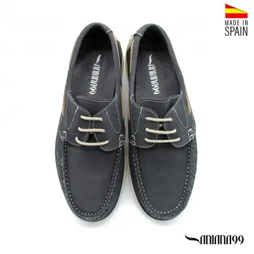 zapato hombre azul marino