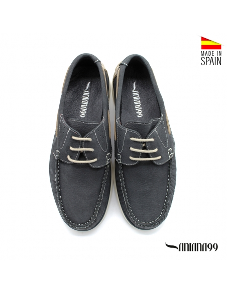 zapato hombre azul marino