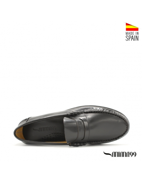 castellano negro suela goma