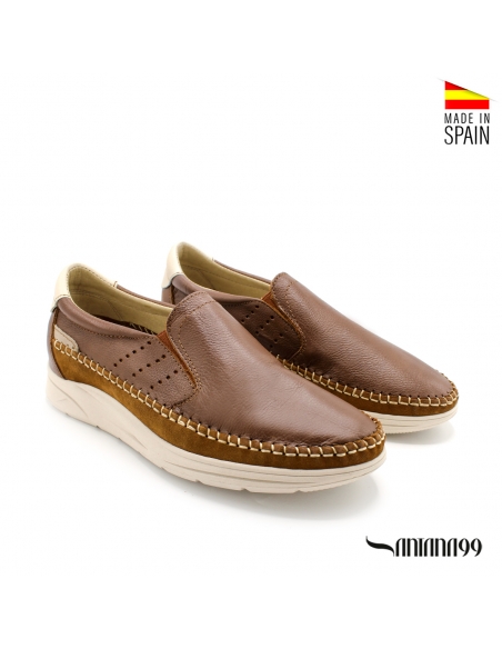 zapato mocasín hombre