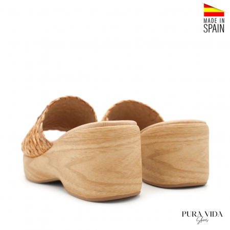 sandalias rafia plataforma