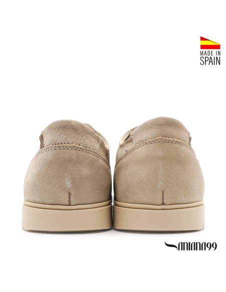 zapatos beige de hombre