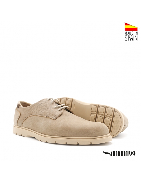 zapatos beige para hombre