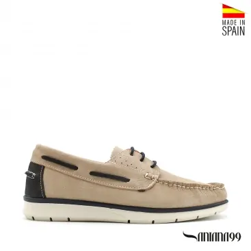 nauticos hombre beige