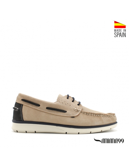 nauticos hombre beige