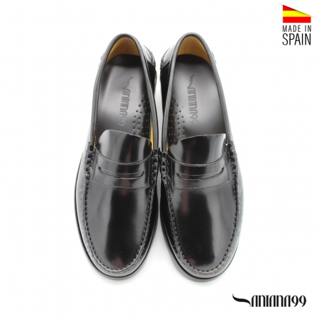 castellanos NEGROS suela de goma