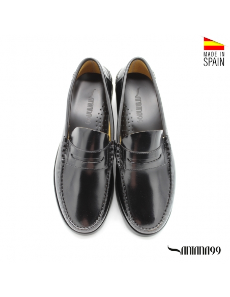 castellanos NEGROS suela de goma