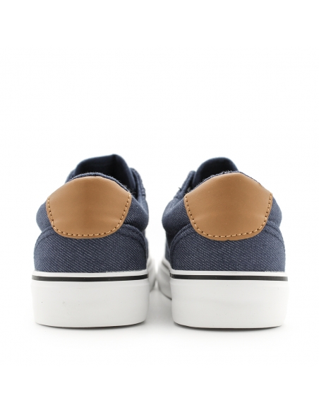 zapatillas lona niño azul vaquero