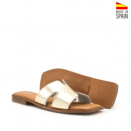 sandalias destalonadas planas