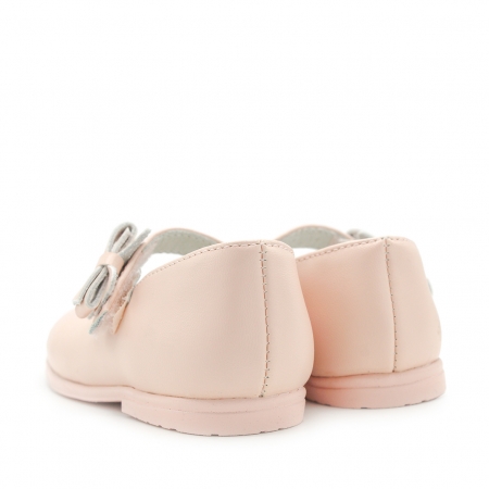 Merceditas baby rosa lazo