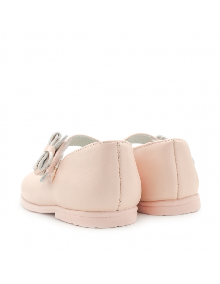 Merceditas baby rosa lazo