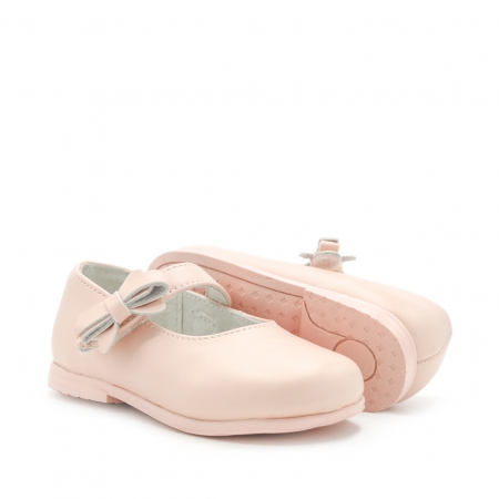 Mercedita piel rosa lazo