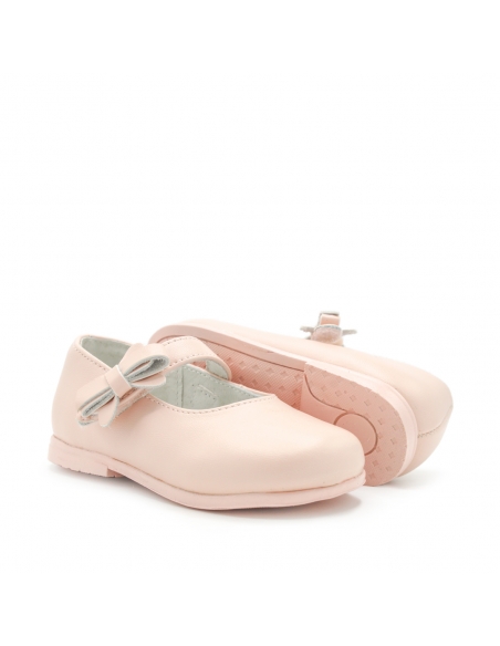 Mercedita piel rosa lazo