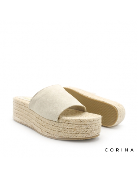 Sandalias Mules beige