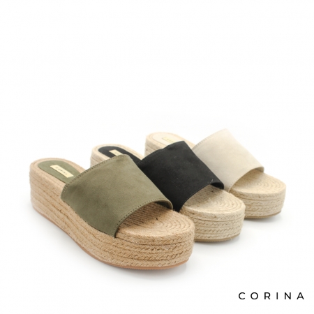 Sandalia Mule Negra corina