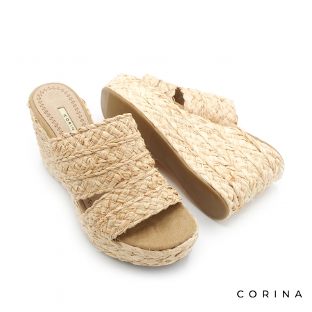 Mules de esparto Corina: estilo y comodidad