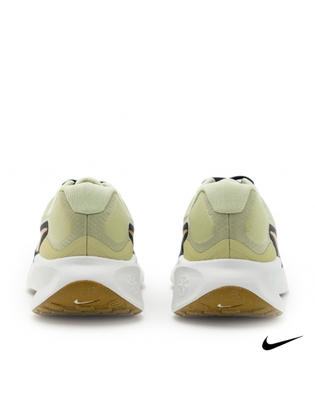 NIKE REVOLUTION 7 NEGRO VERDE OLIVA