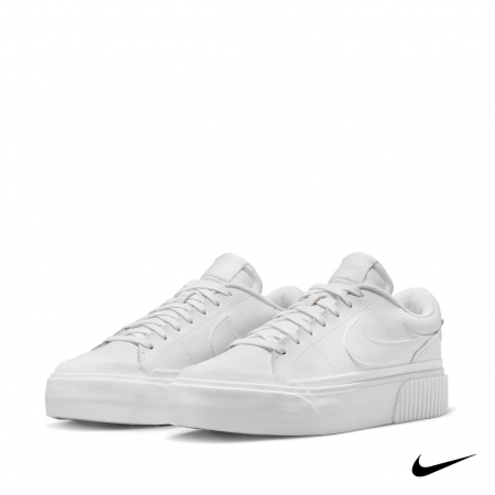 piel Nike Court Legacy Lift blanca