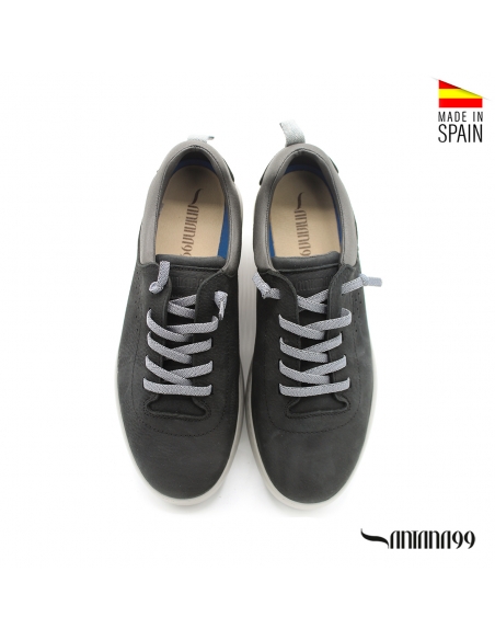 Zapatos Negros Hombre PIEL