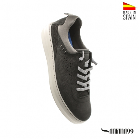 deportiva Negros Hombre Casual