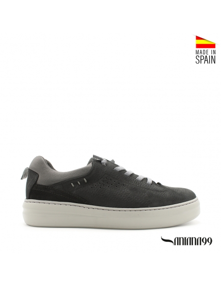 Zapatos Negros Hombre Casual