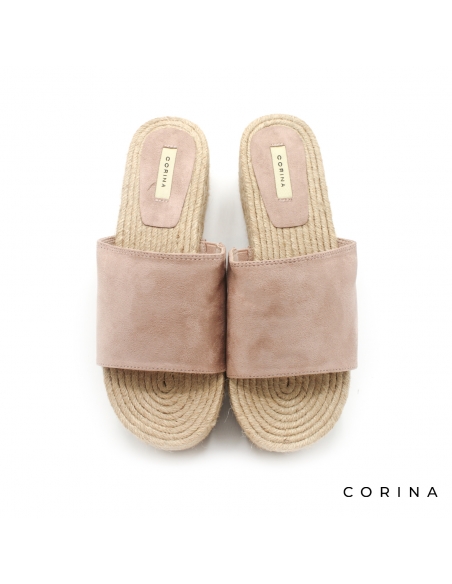 sandalias rosa plataforma