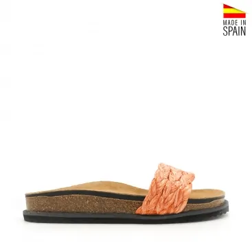 Sandalia de Rafia Mujer