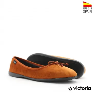 merceditas mujer color teja