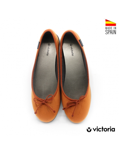 merceditas mujer naranja