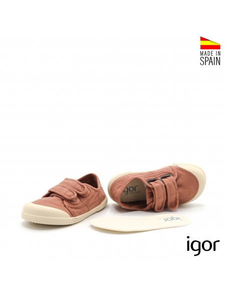 Zapatillas lona Igor teja ninos